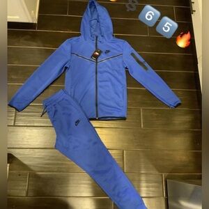 Nike Blue Tracksuit Set